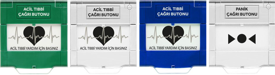 Acil Yardım Tıbbi Çağrı butonu